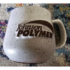 VINTAGE SC Johnson Polymer 1999 DALLAS Coffee Cup Mug Onion River Pottery
